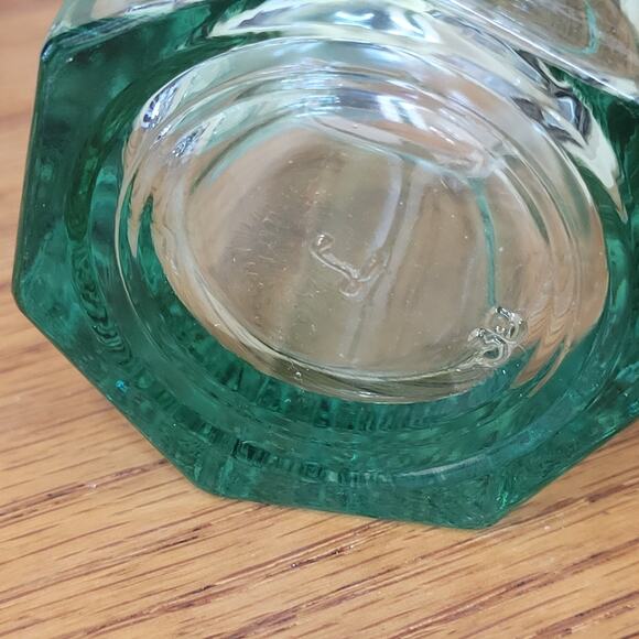 4 Libbey Gibraltar Duratuff MCM Spanish Green Juice Glasses;  4.5" Tall;  6oz - Picture 5 of 5